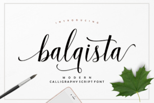 Balqista Script: A Modern Script for Elegant Design