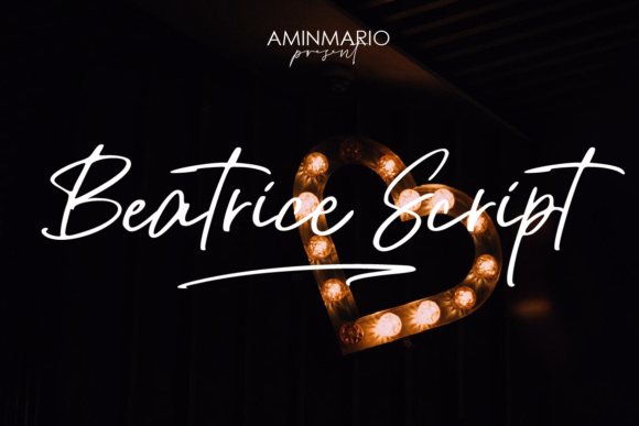 Beatrice Script: A Modern Handwritten Font for Authentic Design