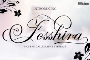Fosshira Script: The Handmade Elegance Your Projects Need