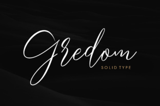 Gredom Script: A Modern Handwritten Font for Designers