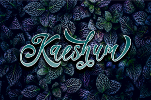 Kaeshum Script: A Modern Take on Bold Typography