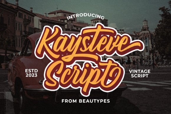 Kaysteve Script: Beyond a Simple Handwritten Font