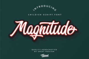 Magnitude Script: Bringing Handmade Elegance to Your Designs