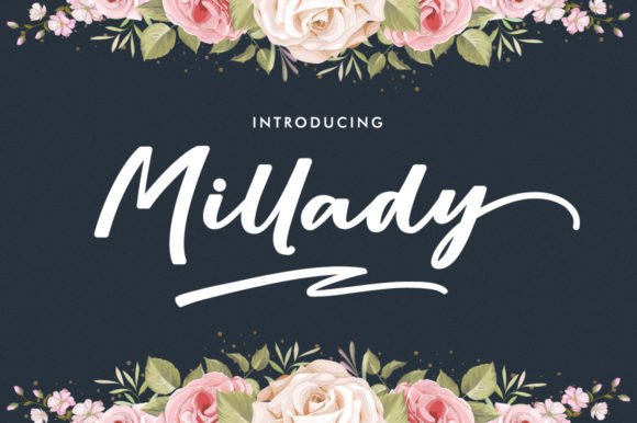 Millady Script: Crafting Elegance for Modern Branding