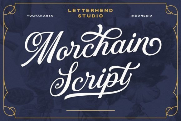 Morchain Script: Adding Nostalgic Elegance to Your Designs
