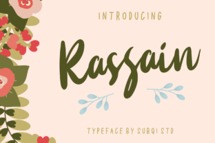 Rassain Script: A Guide to This Handmade Typeface