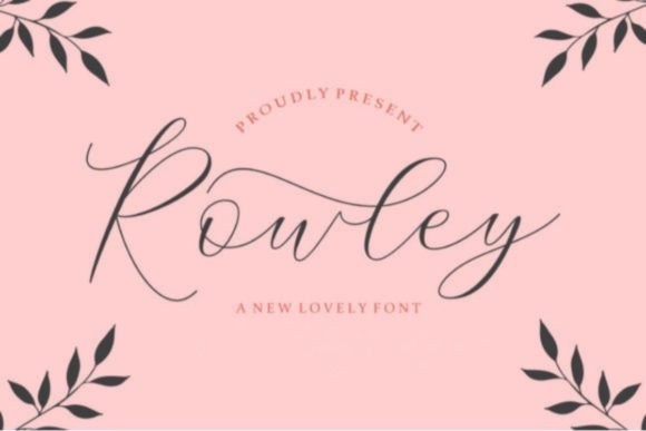 Rowley Script: A Guide to This Delicate Handwritten Font