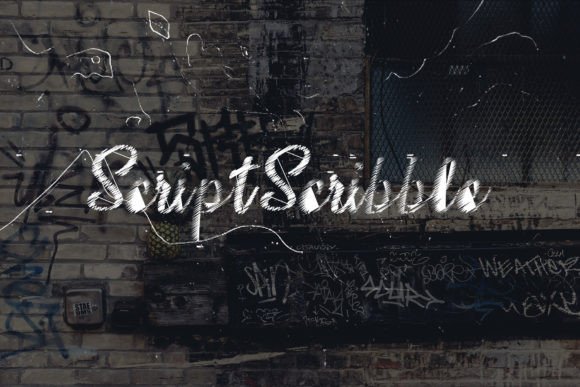 Script Scribble: A Handwritten Font for Modern Projects