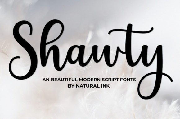 Shawty Script: A Modern Calligraphy Font for Creative Projects