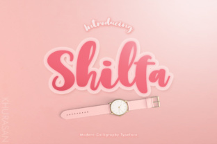 Shilfa Script: A Bold Typeface for Cheerful Branding