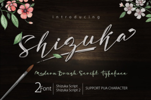 Shizuka Script: A Brush Font with Quiet Confidence