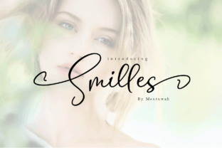 Smilles Script: A Modern Calligraphy Font for Elegant Design