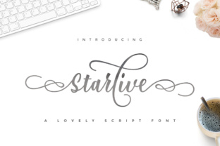 Starlive Script: A Modern Calligraphy Font for Real-World Projects